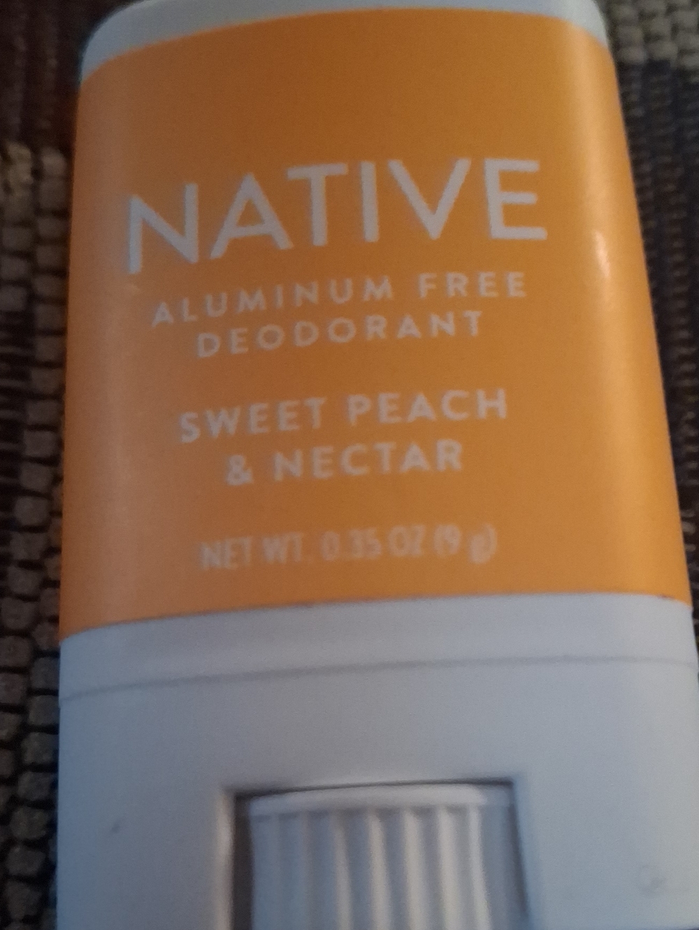 Native Sweet Peach & Nectar Deodorant Stick Travel Mini